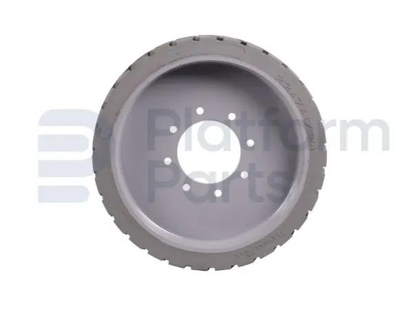 Non-marking wheel 'front', Genie eq. 94908 (grey)