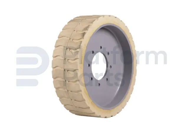 Non-marking wheel 'front', Genie eq. 94908 (white)