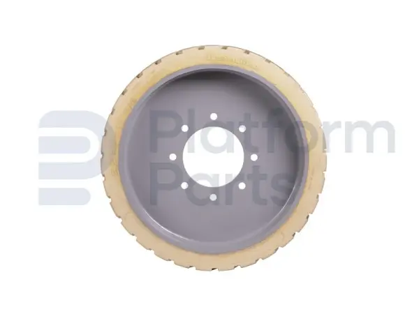 Non-marking wheel 'front', Genie eq. 94908 (white)