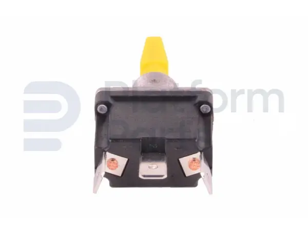 Toggle switch, ON-OFF-ON, DPDT