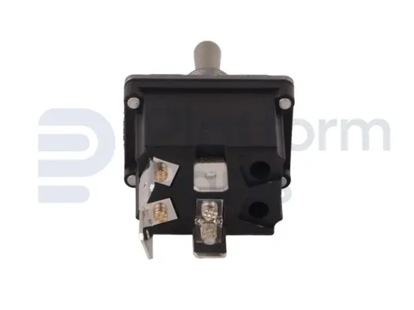 Toggle switch, NONE-OFF-ON, DPST