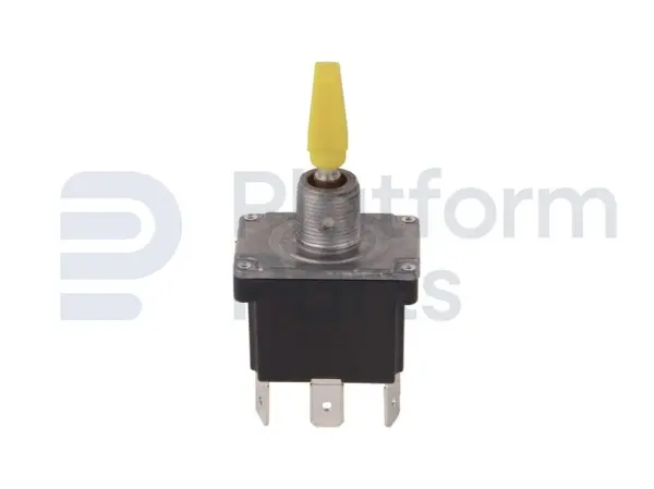 Toggle switch, (ON)-ON-(ON)