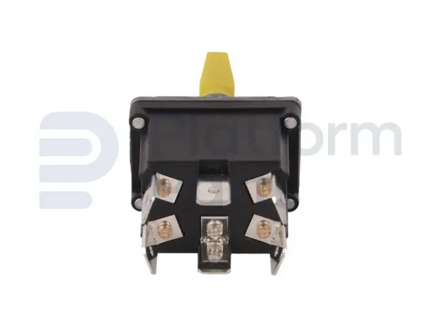 Toggle switch, (ON)-ON-(ON)