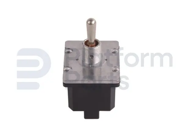 Toggle switch, ON-OFF-ON, 4PDT