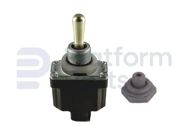 Toggle switch, (ON)-OFF-(ON), SPDT