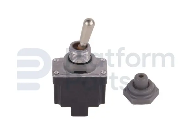 Toggle switch, (ON)-ON, SPDT