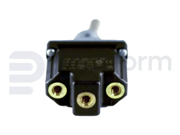 Toggle switch, (ON)-ON, SPDT