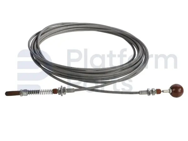 Emergency lowering cable