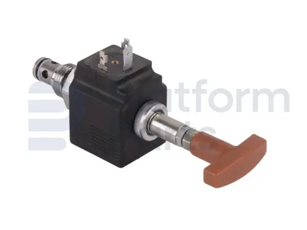 Valve, emergency lowering