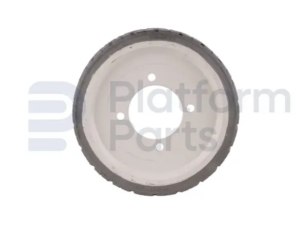 Non-marking wheel 'rear'