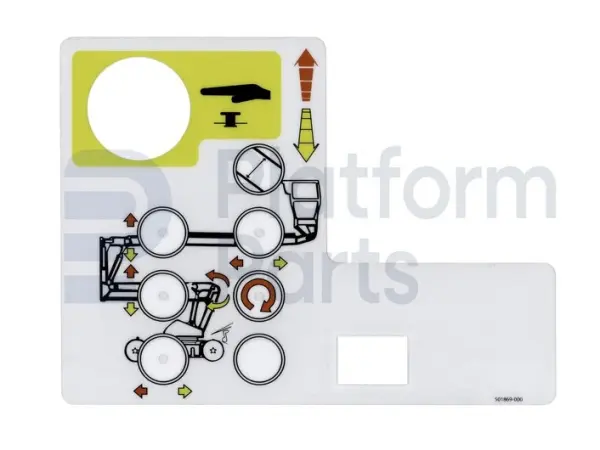 Decal, lower control