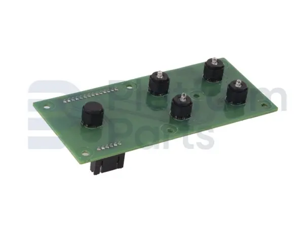 Electronic card, ground control