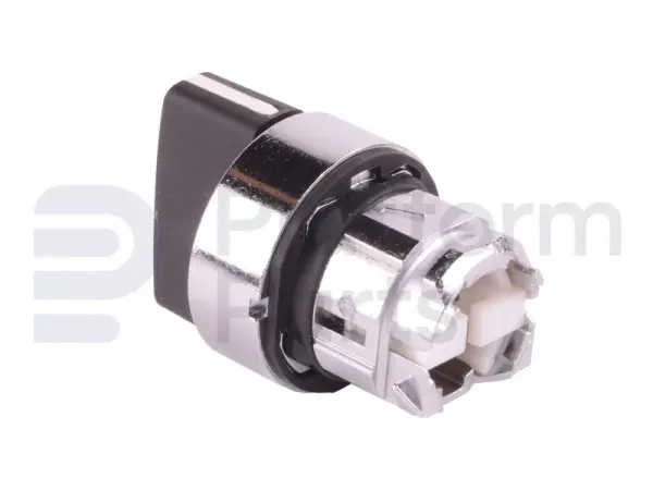 Switch, rotary knob, 3P spring return left or right to center
