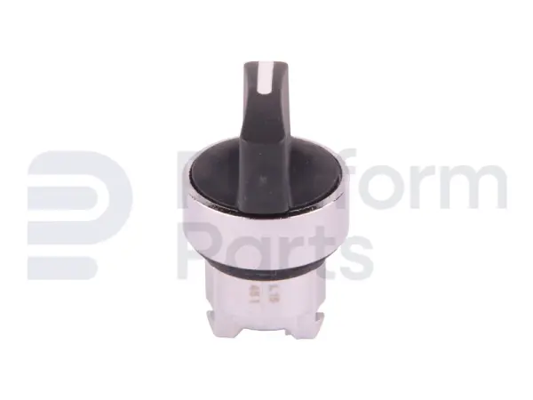 Switch, rotary knob, 3P, 2P maintained+1P spring return left