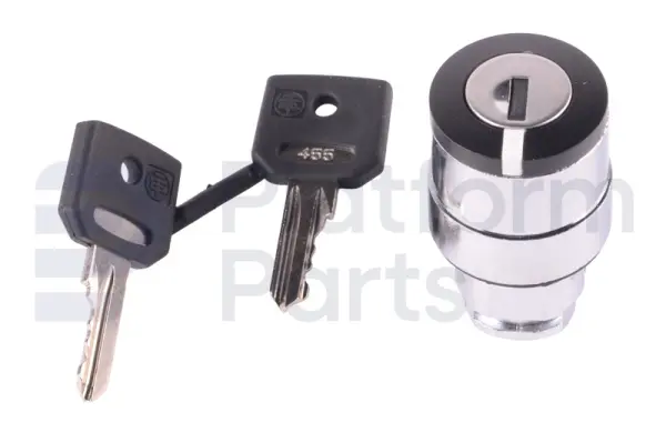 Switch, key, 3P maintained, key removal from 3 positions