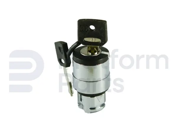 Switch, with key, 2 fixed positions