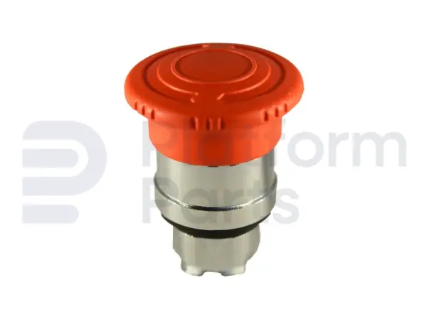 Emergency stop metal with turn