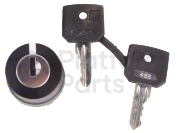 Switch, key, 3P spring return right to center, key removal from center/left
