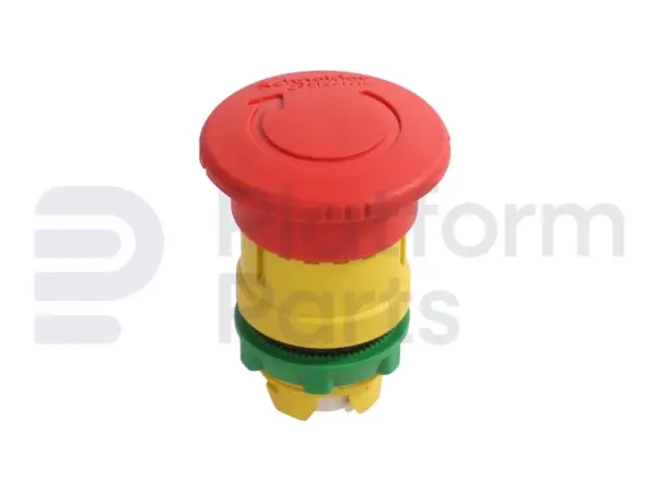 Emergency stop plastic with turn