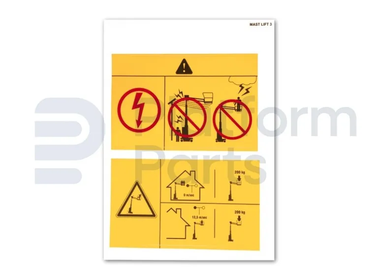 Decal, kit, general use - DE-KITML-P3