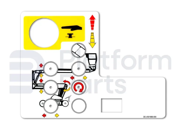 UpRight - Decal, Upright - DE-U501869-000