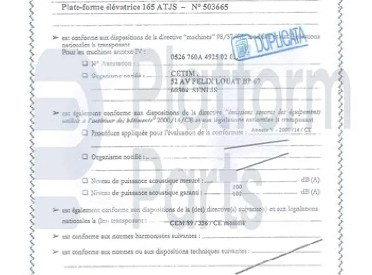 Genie - Brake, hydraulic - GE-52770