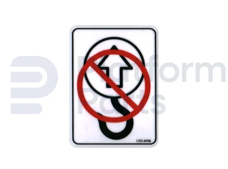 JLG - Decal, JLG - JL-1701499