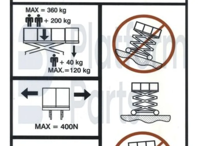 JLG - Decal, JLG - JL-1704580