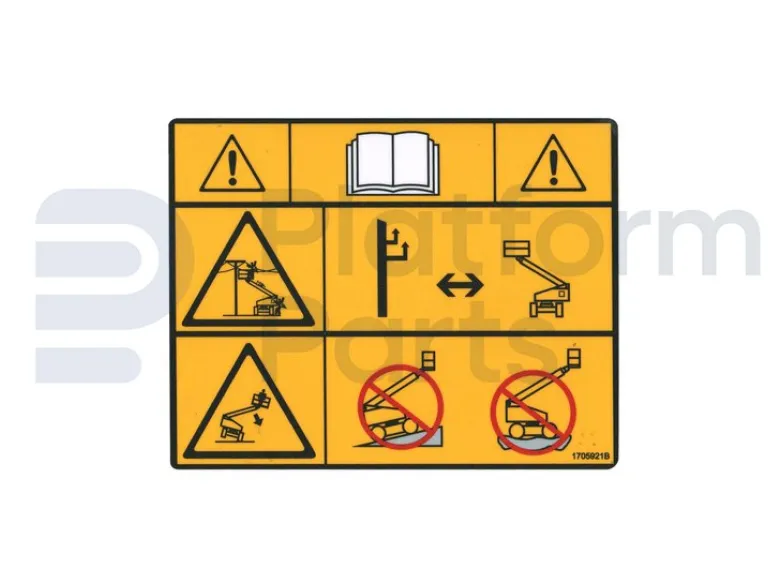 JLG - Decal, JLG - JL-1705921