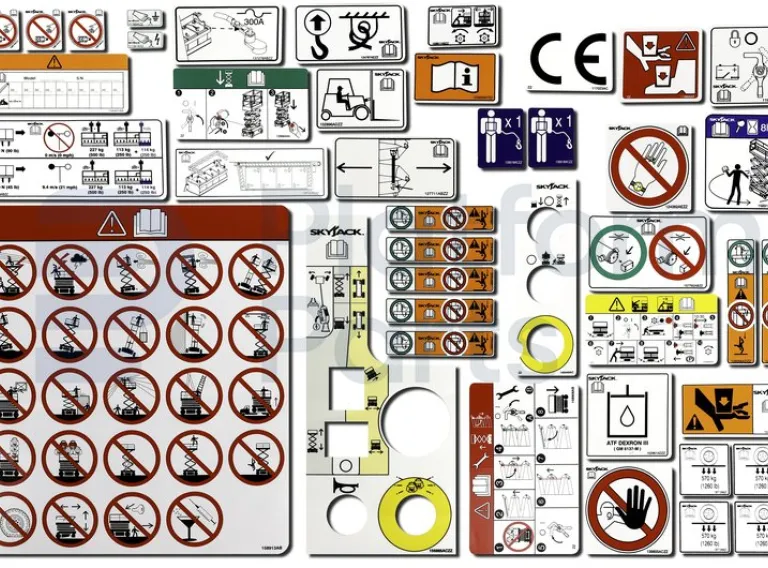 Skyjack - Decal, divers - SJ-237016