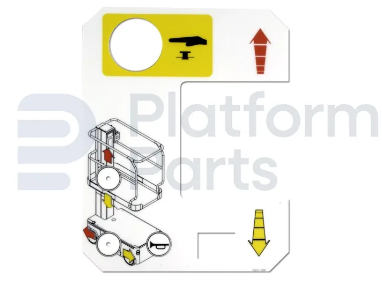 UpRight - Decal, divers - UP-502511-000