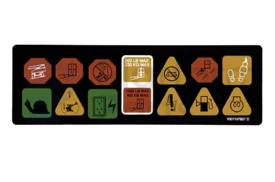 JLG - Decal, JLG - JL-1001107927