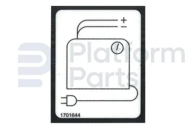 JLG - Decal, JLG - JL-1701644