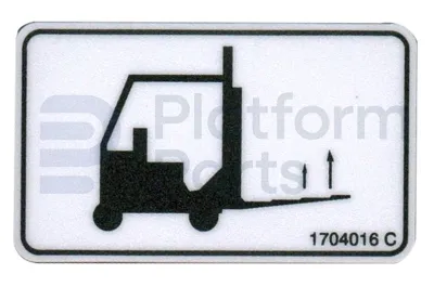 JLG - Decal, JLG - JL-1704016