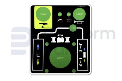 UpRight - Decal, divers - UP-510428-002